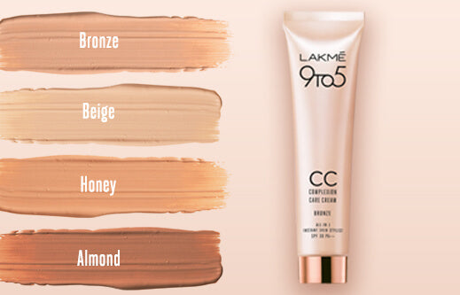CC Creams that fit your skin tone!