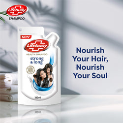 Lifebuoy Strong & Long Health Shampoo Pouch 100ml