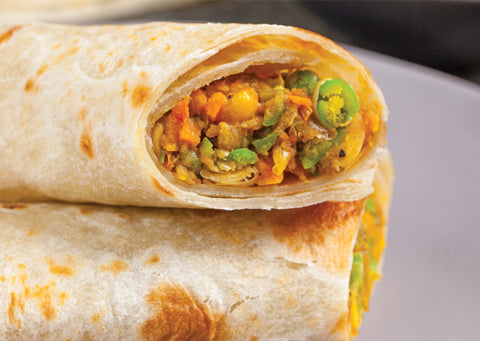 Stuffed Spicy Vegetable Masala Parata