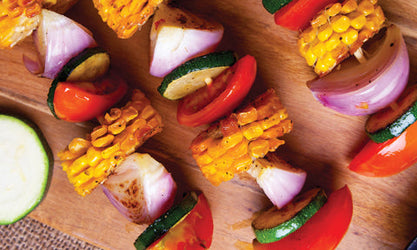 CHICKEN FLAVORED CORN KEBABS