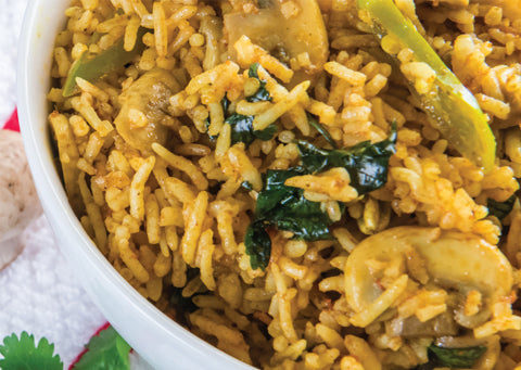 Mushroom Pilau