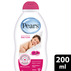 Pears Active Floral Baby Cream 200ml