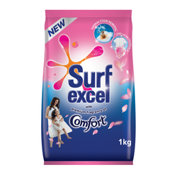 Surf Excel With Comfort Laundry Detergent Powder 1kg