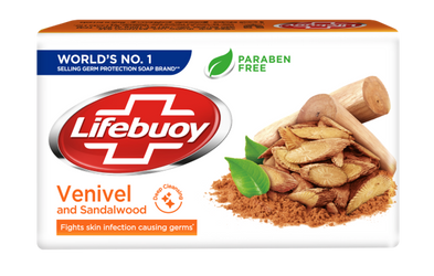Lifebuoy Venivel and Sandalwood Body Soap 100g