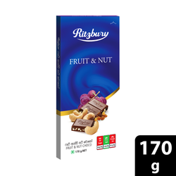 Ritzbury Fruit & Nut Chocolate 170g