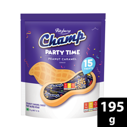 Ritzbury Champ Party Time Peanut Caramel Choco 13g x 15