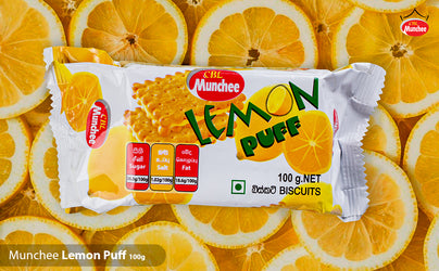 Munchee Lemon Puff 100g