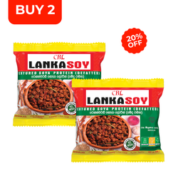 Get 20% Off when Buy 02 Lankasoy Regular 90g