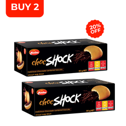 Get 20% Off when Buy 02 Munchee Choc Shock 90g