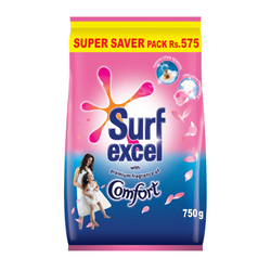 Surf Excel with Comfort Laundry Detergent Powder 750g