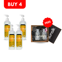Buy 4 Sunsilk Soft and Smooth Shampoo 1L Get a FREE Salon Giftpack