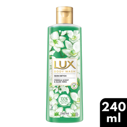 Lux Skin Detox Freesia Scent and Aloe Vera Bodywash 240ml