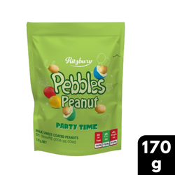 Ritzbury Pebbles Peanut Party Time 170g
