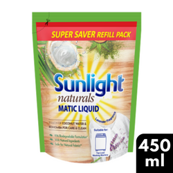 Sunlight Naturals Matic Liquid Pouch 450ml