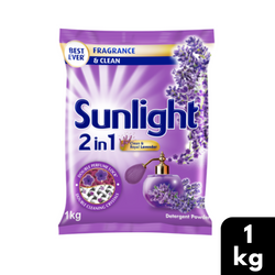 Sunlight Clean and Royal Lavender Detergent Powder 1kg