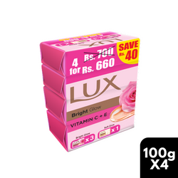 Lux Limited Edition Body soap Multipack 100g X 4
