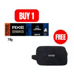 Buy Axe Denim Masculine Cologne Fragrance Shaving Cream 78g And Then Get Free Axe Pouch