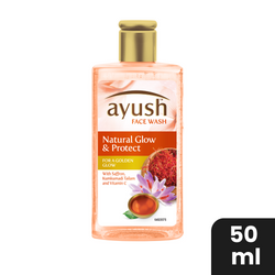 Ayush Natural Glow & Protect Face wash 50ml