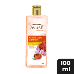 Ayush Natural Glow & Protect Face wash 100ml