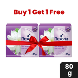 Rexona Jasmine And Olive Oil Refreshing Soap 80g – BUY 1 GET 1 FREE
