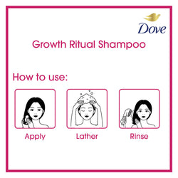 Dove Growth Ritual Shampoo 180ml