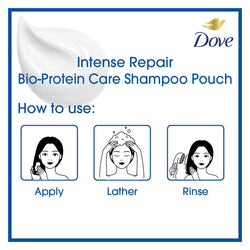 Dove Intense Repair Bio-Protein Care Shampoo Pouch 100ml
