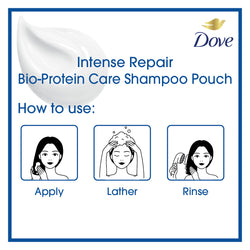 Dove Intense Repair Bio-Protein Care Shampoo Pouch 100ml