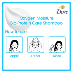 Dove Oxygen Moisture Bio-Protein Shampoo 180ml