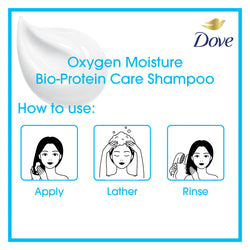 Dove Oxygen Moisture Bio-Protein Shampoo 180ml