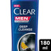 Clear Men Deep Cleanse Shampoo 180ml