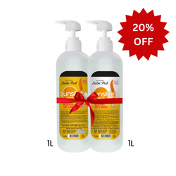 Sunsilk Soft & Smooth Shampoo 1L & Conditioner 1L Bundle - 20%