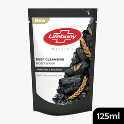 Lifebuoy Charcoal Bodywash Refill Pouch 125ml