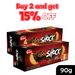 Buy 2 Munchee Chock Shock Coffee 90g and get 15% off