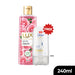Buy Lux Soft Skin French Rose and Almond oil Bodywash 240ml and get Free Dove Intense Repair conditioner 40ml
