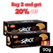 Get 20% Off when Buy 02 Munchee Choc Shock 90g