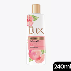 Lux Juicy Peach Hydrated Glow Bodywash 240ml