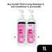 Sunsilk Thick And Long Shampoo 1L & Conditioner 1L Bundle - 20%