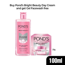 Pond's Bright Beauty Bundle Offer (Gel Facewash 100ml + Day Cream 23g)