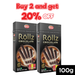 Buy two Munchee Rollz Vanilla 100g and get 20% Off