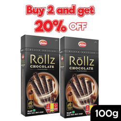 Buy two Munchee Rollz Vanilla 100g and get 20% Off