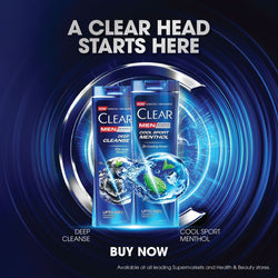 Clear Men Cool Sport Menthol Shampoo 180ml
