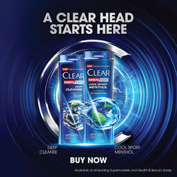 Clear Men Cool Sport Menthol Shampoo 180ml