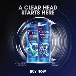 Clear Men Deep Cleanse Shampoo 180ml