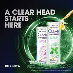 Clear Ice Cool Menthol Shampoo 180ml