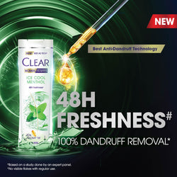 Clear Ice Cool Menthol Shampoo 180ml