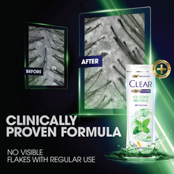 Clear Ice Cool Menthol Shampoo 180ml