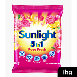 Sunlight Rose Fresh Detergent Powder 1kg