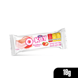 Tiara O-Kay Sponge Layer Cake Strawberry 18g