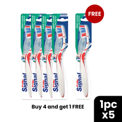 Buy 4 Signal Deep Clean Toothbrush and get 1 Free !