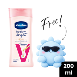Buy a Vaseline Healthy bright Body Lotion 100ml and get a FREE Snugboo